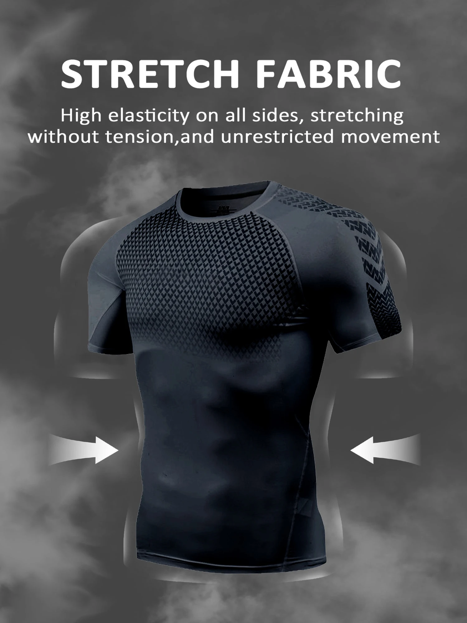 Titan spor forma erkekler spor gotik hızlı kuru sıkıştırma gömlek yaz Manga atletik gömlek Casual Tops fanila