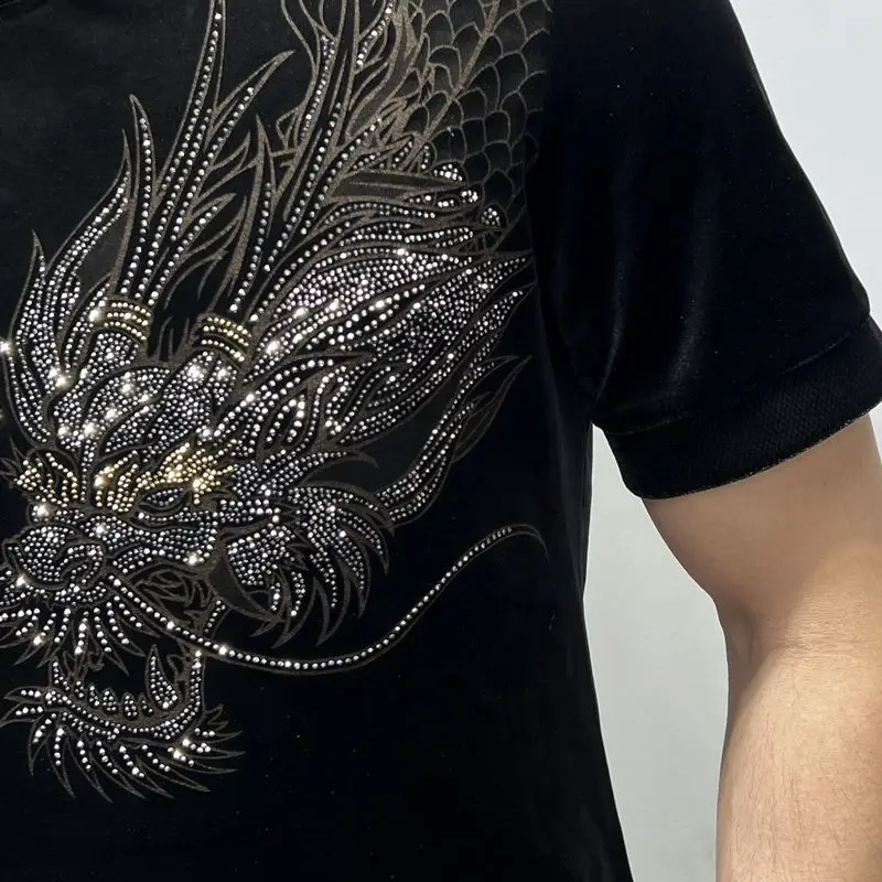 Bahar yaz yeni moda yuvarlak boyun kısa kollu erkek giyim rahat tüm maç Y2K baskılı Tees erkek giyim gevşek t-shirt Bahar yaz yeni moda yuvarlak boyun kısa kollu erkek giyim rahat tüm maç Y2K baskılı Tees erkek giyim gevşek t-shirt