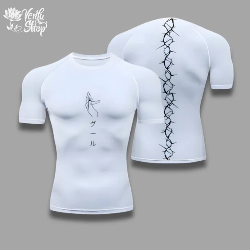 Sıkıştırma Gömlek | Tokyo Ghoul, Anime, Spor Salonu, Spor Giyim, Anime Gömlek, Kas Gömlek, Kompresyon