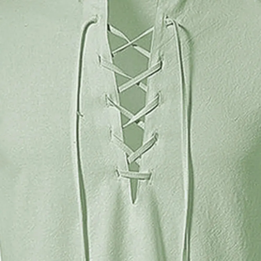 Kral Milyar erkek Gömlek Rahat Erkek Pamuk Keten Uzun Kollu T-shirt Bahar Sonbahar Vintage Gömlek ABD Boyutu İpli Boyun