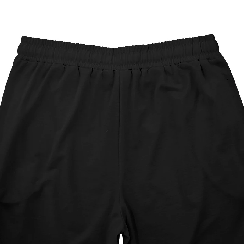 Rahat düz renk eşofman erkek yaz moda iki parçalı setleri erkekler Vintage İpli V boyun kısa kollu üstler ve pantolonlar takım elbise