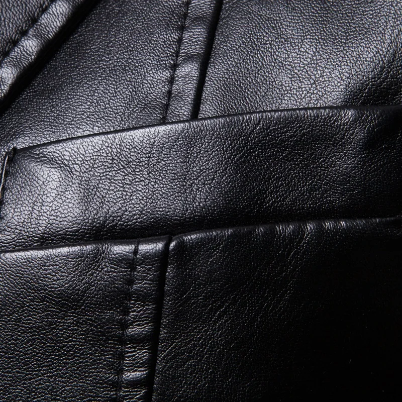 Sonbahar kış yeni moda Harajuku Faux deri ceket erkekler tüm maç katı erkek giysileri rahat gevşek hırka iş giyim