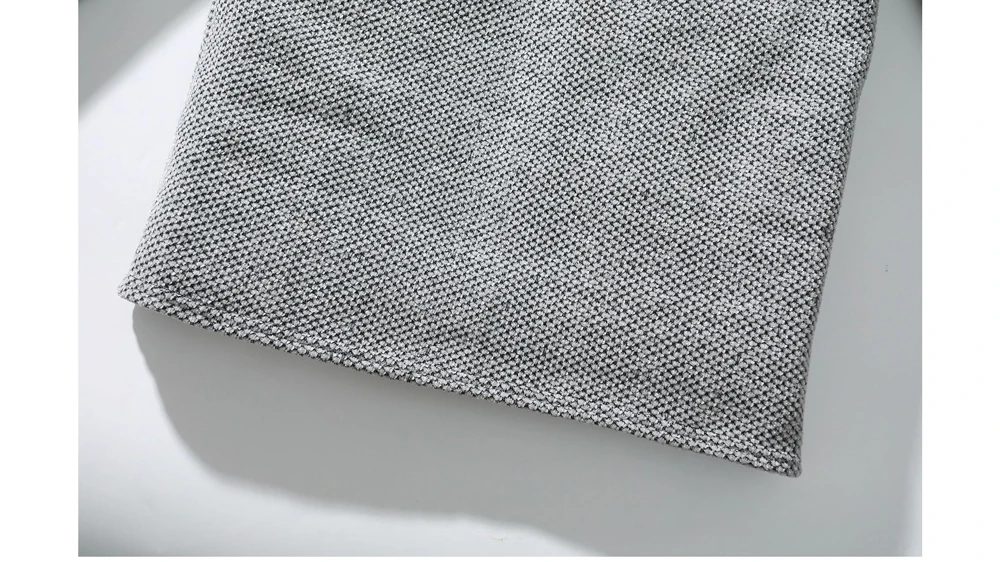 Kış erkekler kazak hırka ceketler moda erkekler polar sıcak kapşonlu kazak mont erkekler orta-uzun termal triko kazak giyim