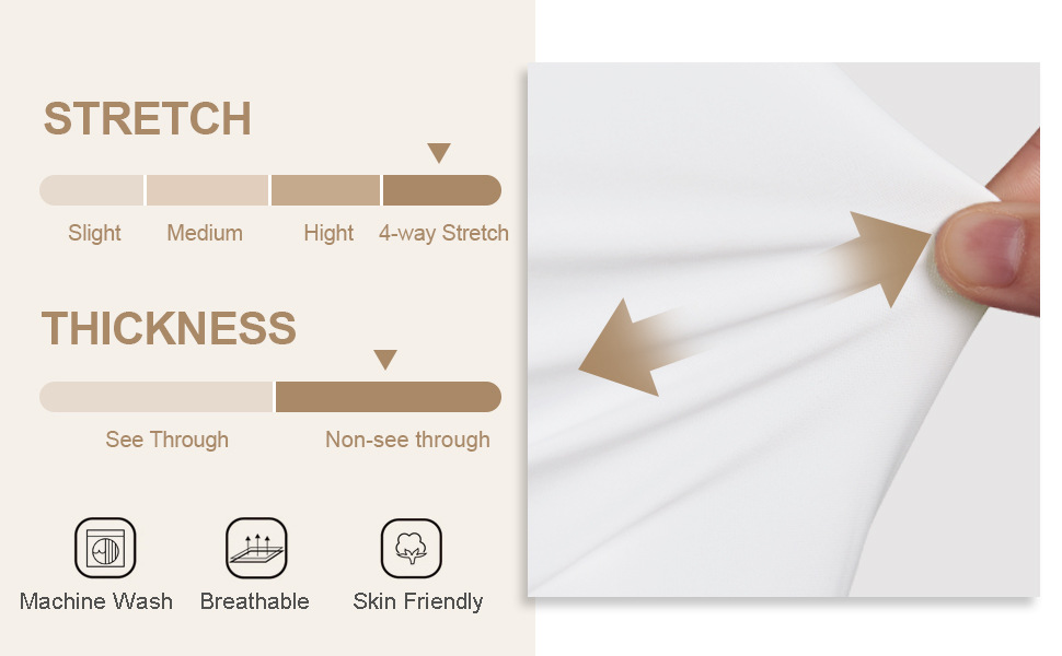 Klasik Erkek Elbise Gömlek Lüks Uzun Kollu İlkbahar Sonbahar Gevşek Yüksek Streç Düz Renk Yumuşak Sosyal İş Beyaz Erkek Giyim