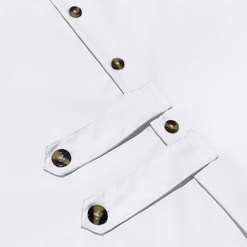 2025 Sınır Ötesi Erkek İlkbahar ve Sonbahar Erkek Uzun Kollu Gömlek Amazon Rahat Gevşek Yaka Düğmesi Hırka Gömlek