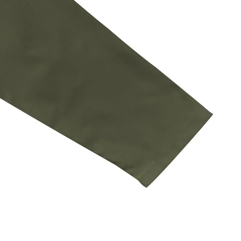 2025 Sınır Ötesi Erkek İlkbahar ve Sonbahar Erkek Uzun Kollu Gömlek Amazon Rahat Gevşek Yaka Düğmesi Hırka Gömlek