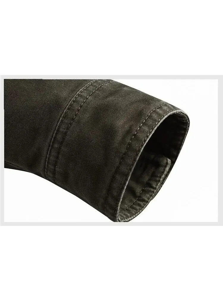 2025 Yeni Günlük Tırmanış Pilot Ceketi Erkek Büyük Beden 6XL Jaqueta Masculina İş Kıyafetleri İlkbahar Sonbahar Kargo Erkek Ceketleri Mont