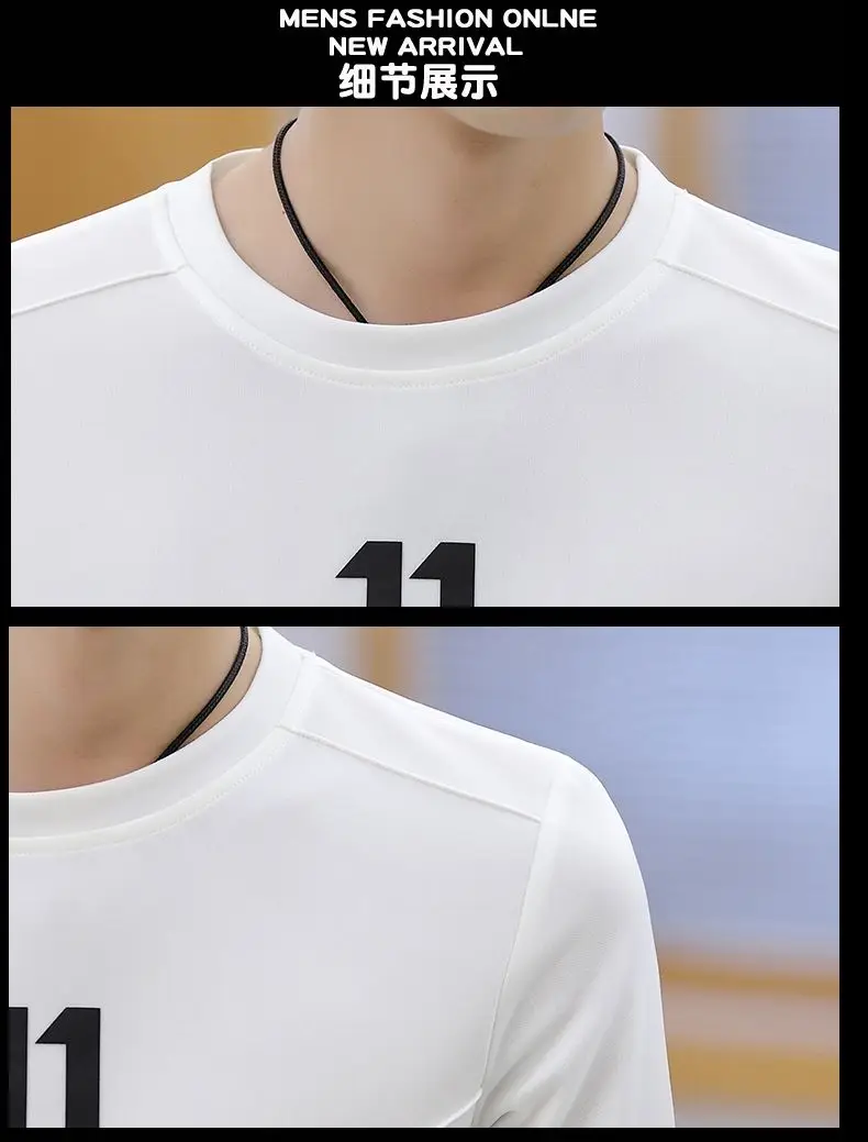 Hoodie erkek bahar moda erkek uzun kollu T-shirt yeni giysiler erken bahar üst Trendy marka baz