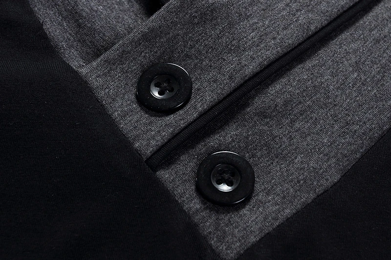 2025 Moda Marka Trendi Slim Fit Uzun Kollu T Gömlek Erkekler Patchwork Yaka Tee V Yaka Erkek T-Shirt Pamuk T Shirt Artı Boyutu 5XL