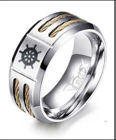 Vnox Vintage 9mm Masonik Halka Erkekler Takı Siyah Paslanmaz Çelik Tel Ile Kardeş Hediye