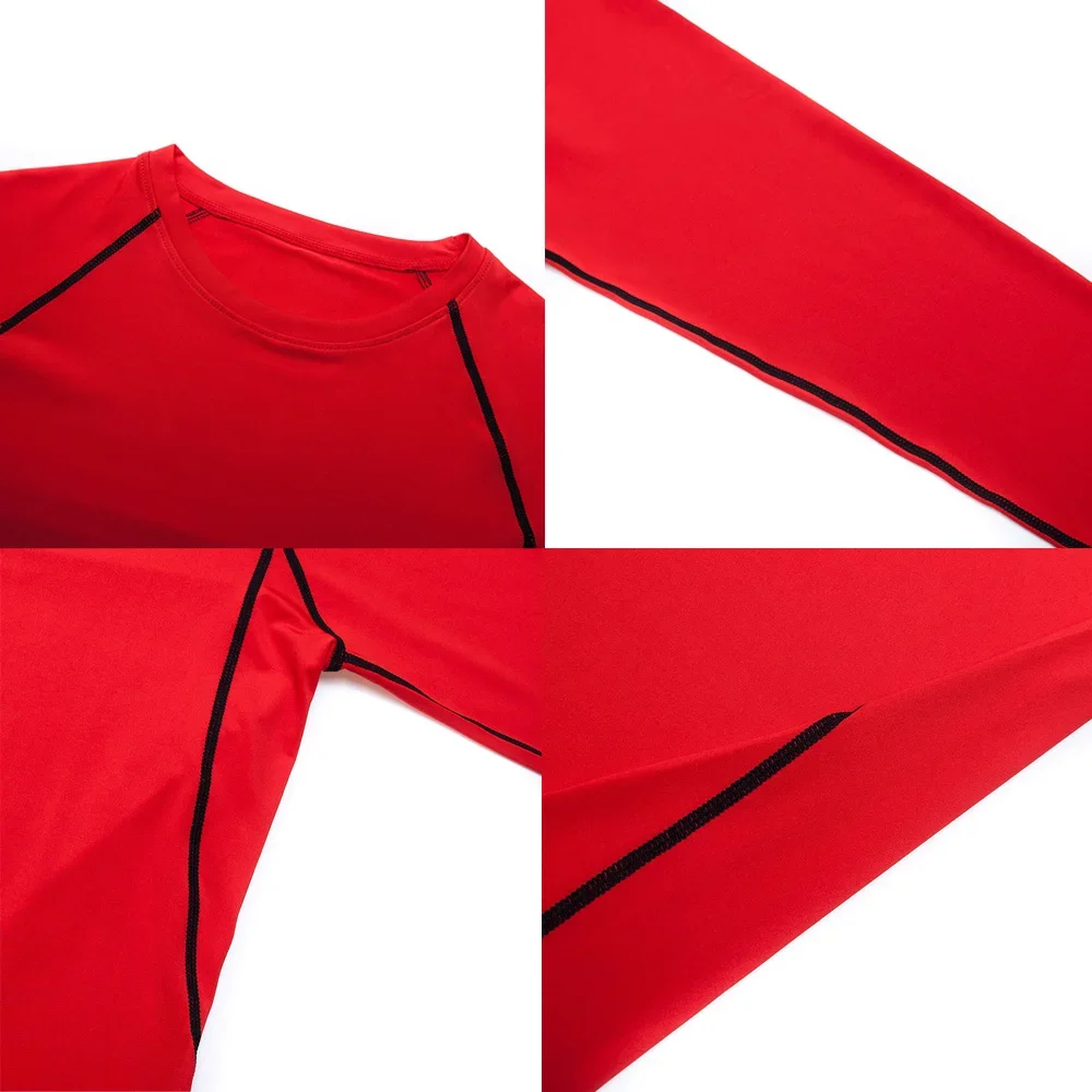 Workout Fitness Athletic T-Shirt Men's Compression Shirt Anime Jujutsu Kaisen Tight Gym TShirts Fitness Elasticity Tops Tee