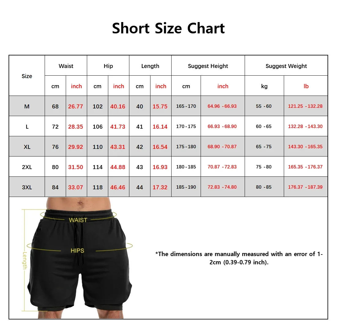 Anime Hanma Baki Gym Shorts Black for Men 2 In1 Mesh Quick Dry Board Shorts Mens Bodybuilding Fitness Running Short Pants Summer
