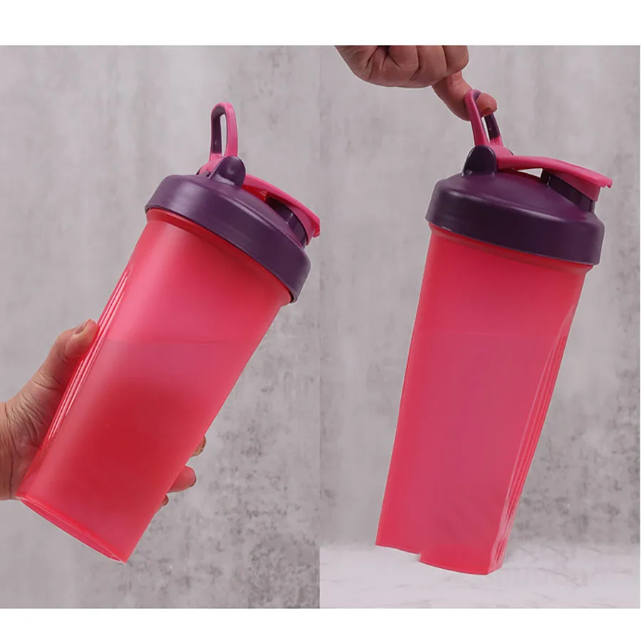 28 oz Carrying Ring Shaker - Graduated Protein Powder Shake Mixing Cup, Fitness Cup, Leak Proof with Carrying Handle Sports Mug