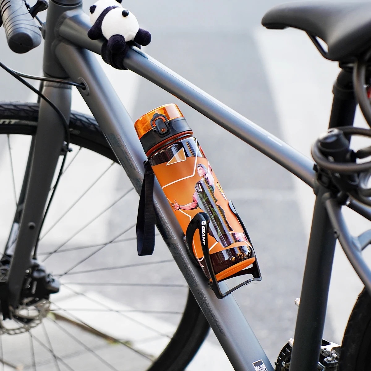 3D Printed Water Bottle Direct Drink Portable Plastic Sports Water Cup for Outdoor Camping Hiking Travel Kettle