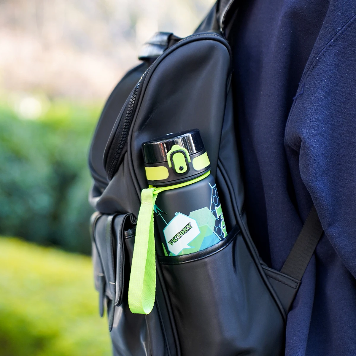 3D Printed Water Bottle Direct Drink Portable Plastic Sports Water Cup for Outdoor Camping Hiking Travel Kettle