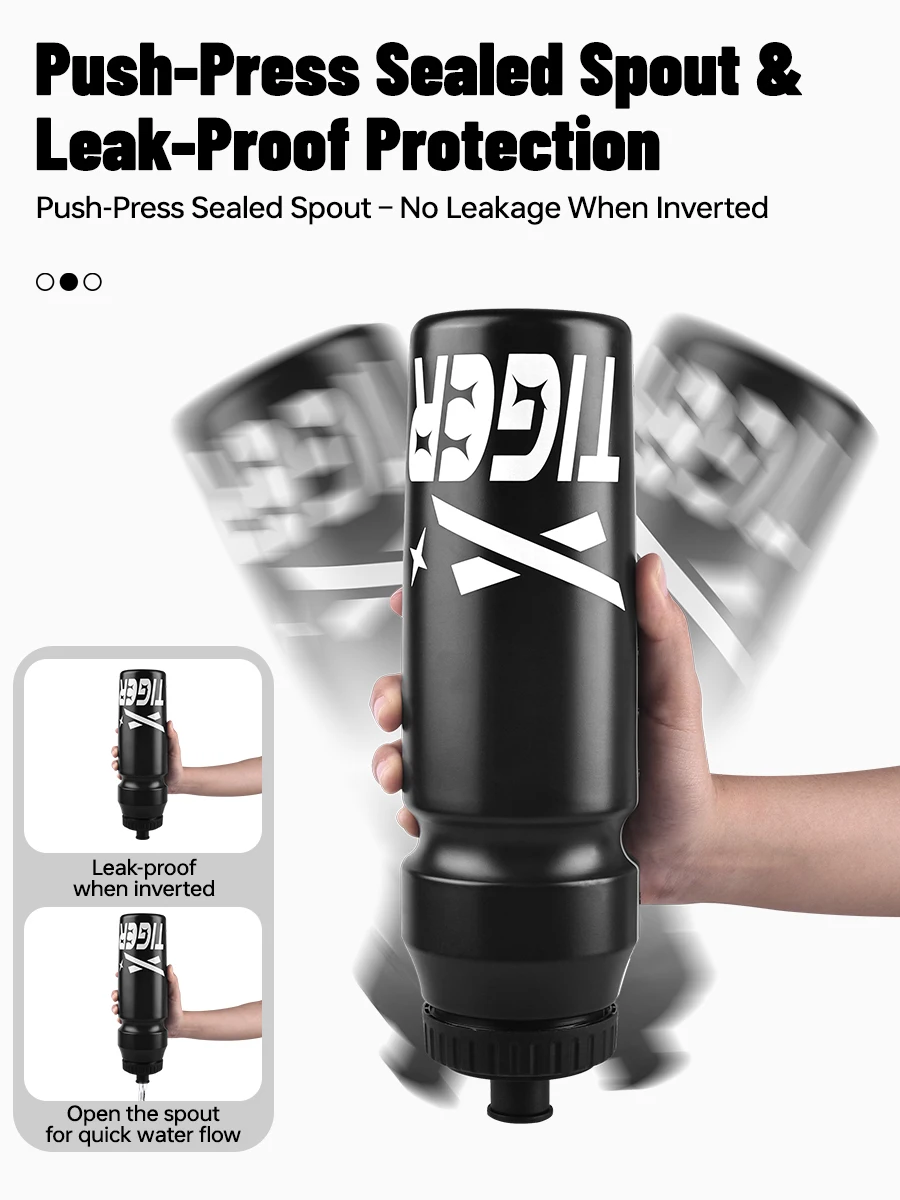 X-TIGER Cycling Water Bottle 1000ML Large Capacity Outdoor Sports Camping Hiking PortableTest MTB Road Bike Bicycle Water Kettle