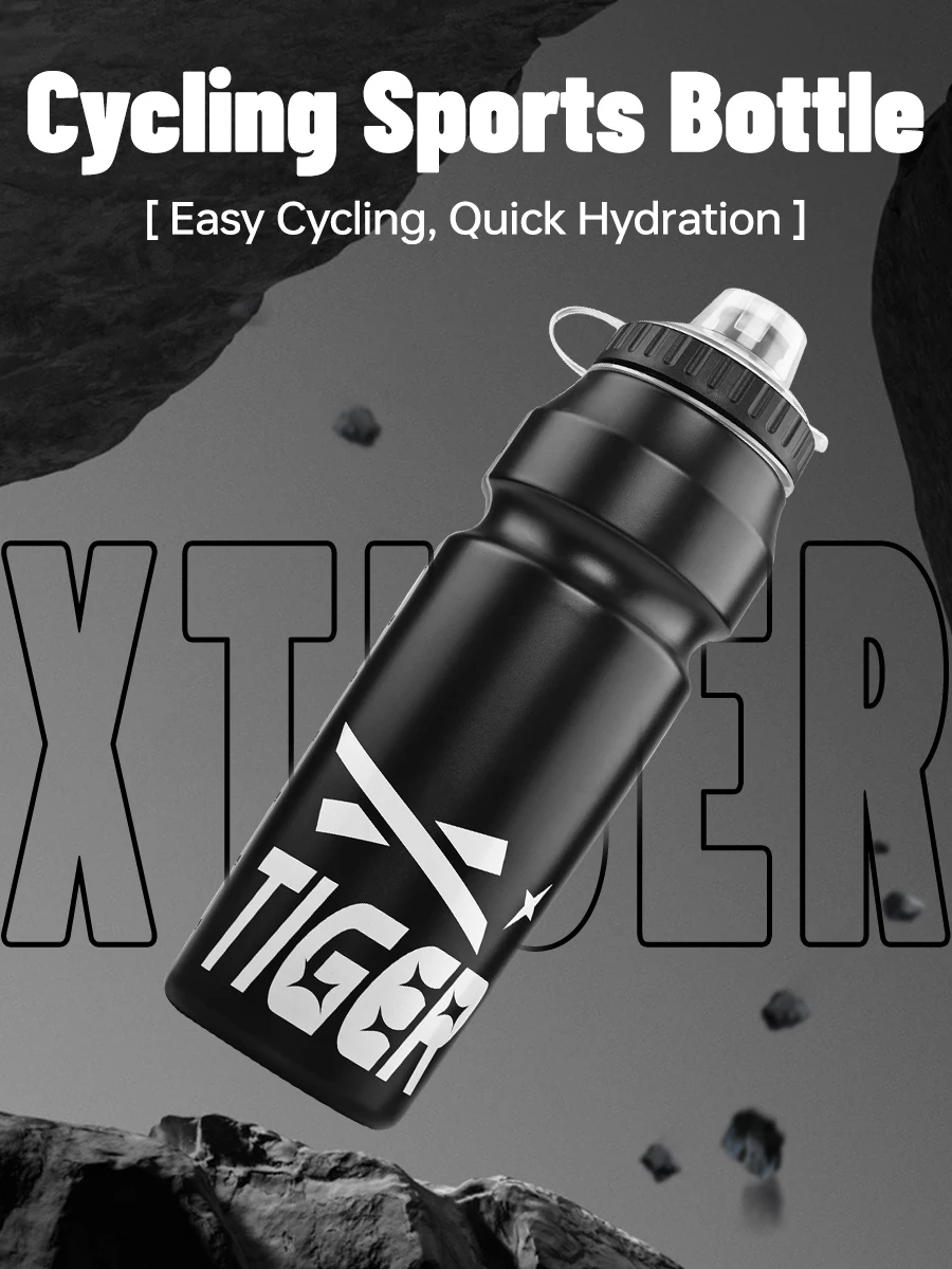 X-TIGER Cycling Water Bottle 1000ML Large Capacity Outdoor Sports Camping Hiking PortableTest MTB Road Bike Bicycle Water Kettle