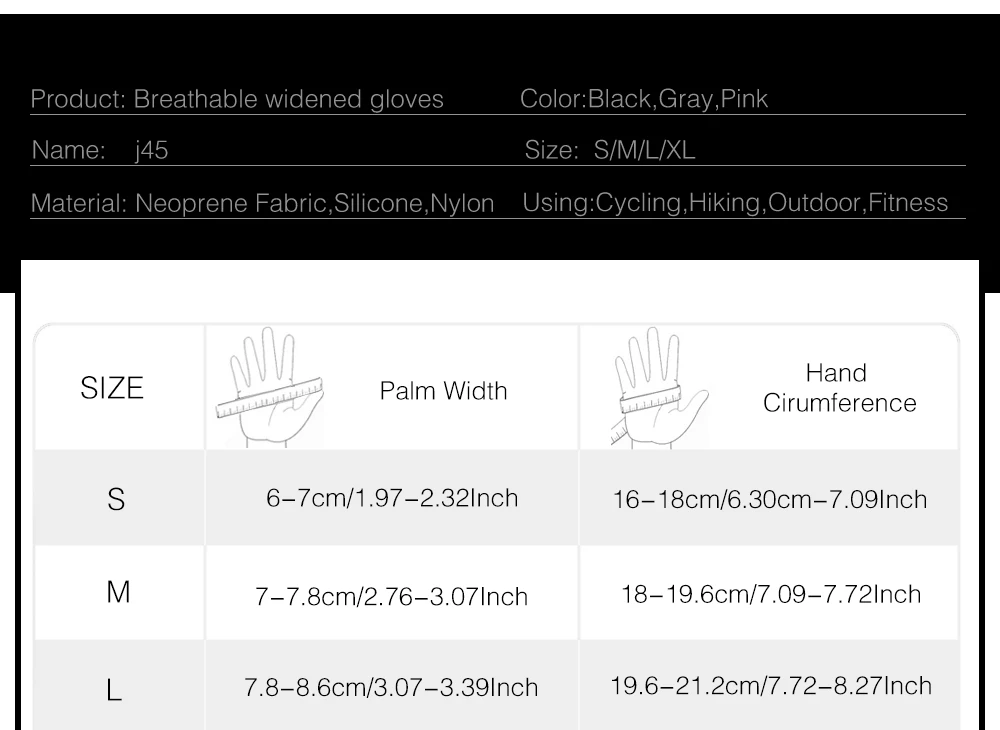 SKDK Gym Gloves Weightlifting Workout Dumbbell Crossfit Bodybuilding Accessorie Breathable Fitness Gloves Silicone Palm Hollow