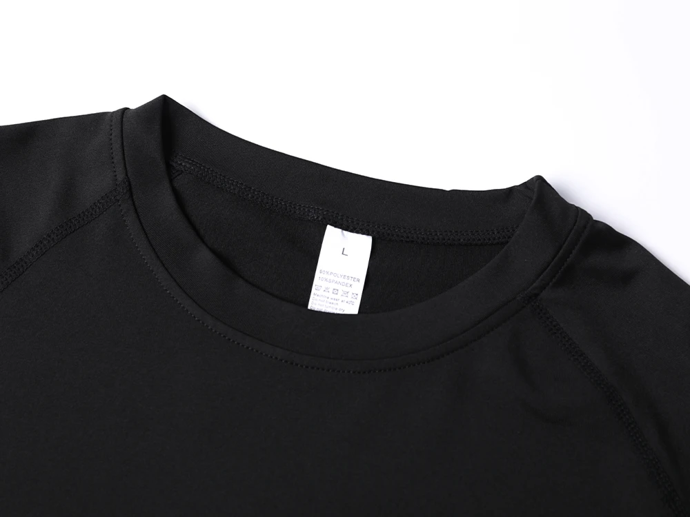 Printed Running Fitness Compression T-shirt Summer Hot-selling Thin Bottoming Sports Short-sleeved Casual Daily Comfortable Top