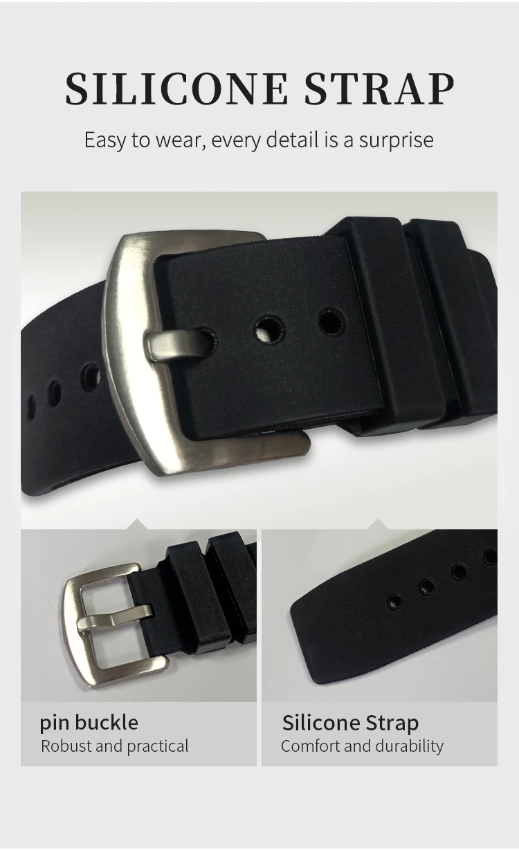 New Fashionable Trendy Men's Watche Luminous Calendar Function Silicone Strap Waterproof Men's Quartz Watch relojes para hombres