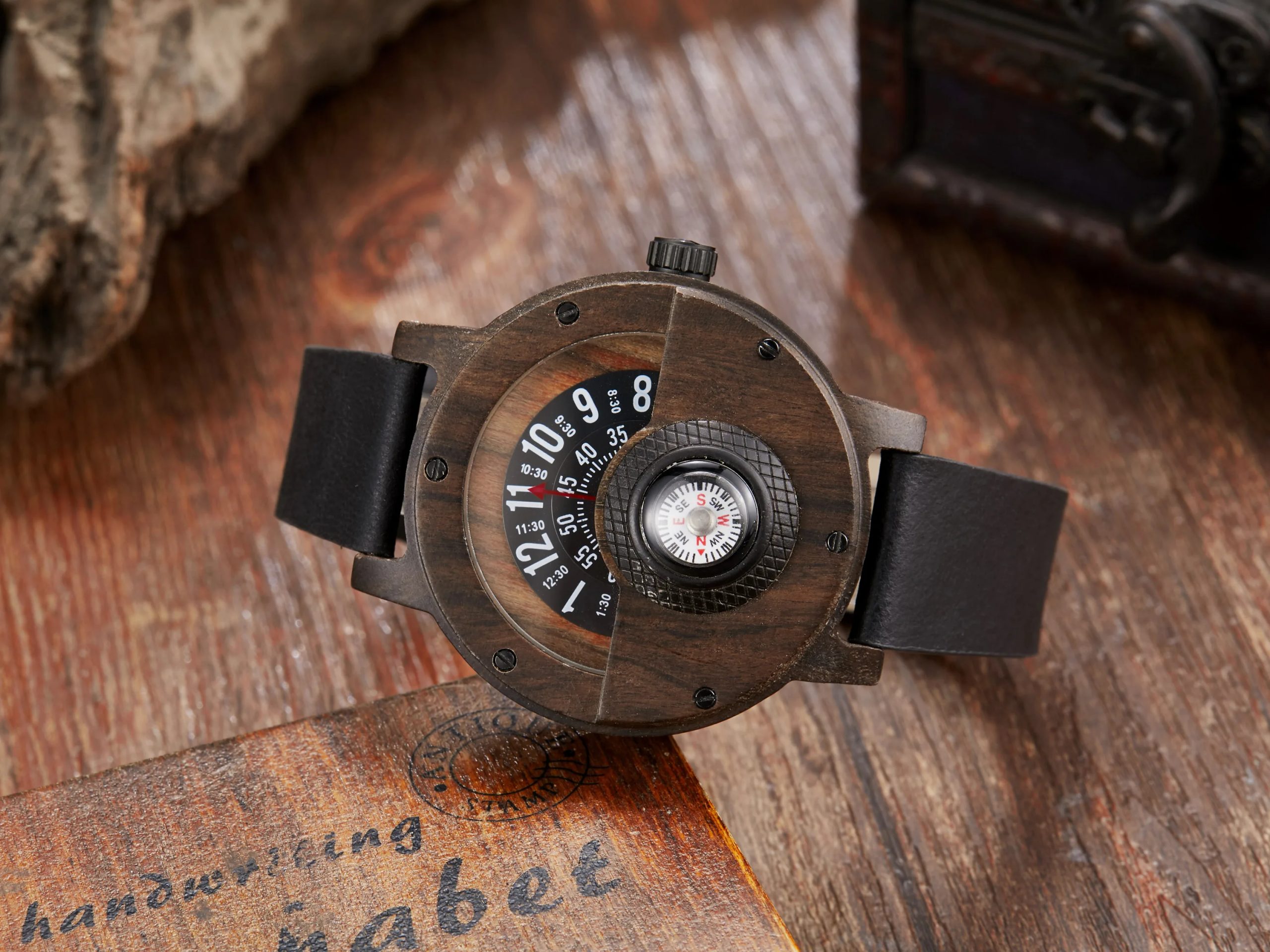 2025 New personalized creative wooden watch men quartz watches relojes para hombres relogio masculino