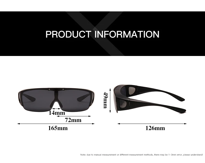 Cycling Photochromic Polarized Flip Up Sunglasses Men Outdoor UV400 Night Vision Driving Square Color Change Goggles