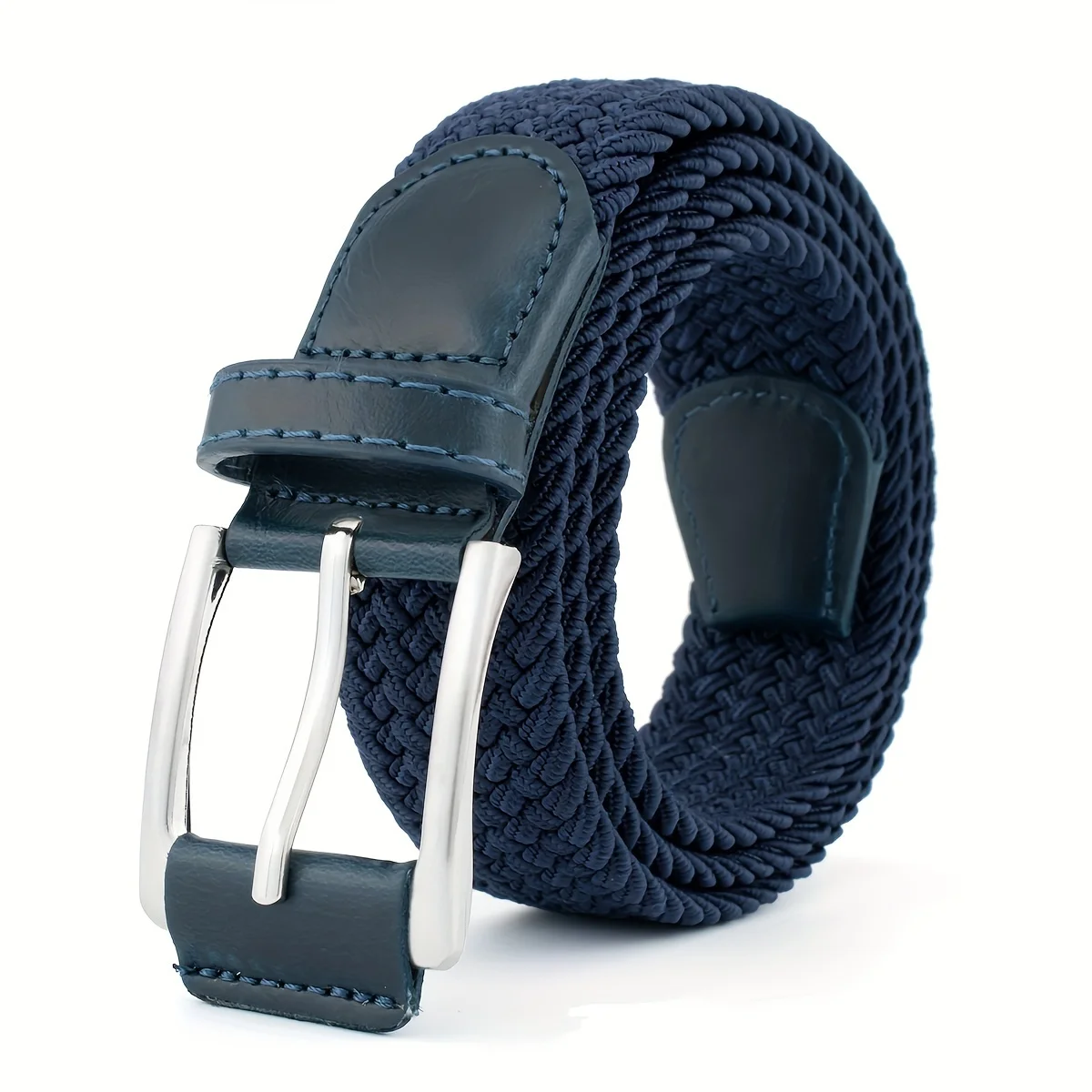 Casual Outdoor Nylon Canvas Belt - Vintage Braided Design with Zinc Alloy Buckle, Breathable Adjustable Waistband for Men Women