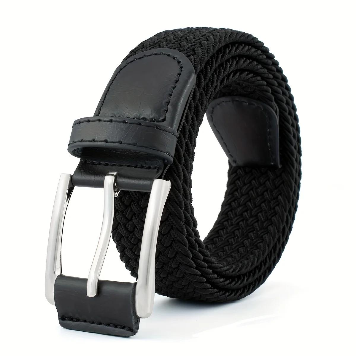 Casual Outdoor Nylon Canvas Belt - Vintage Braided Design with Zinc Alloy Buckle, Breathable Adjustable Waistband for Men Women