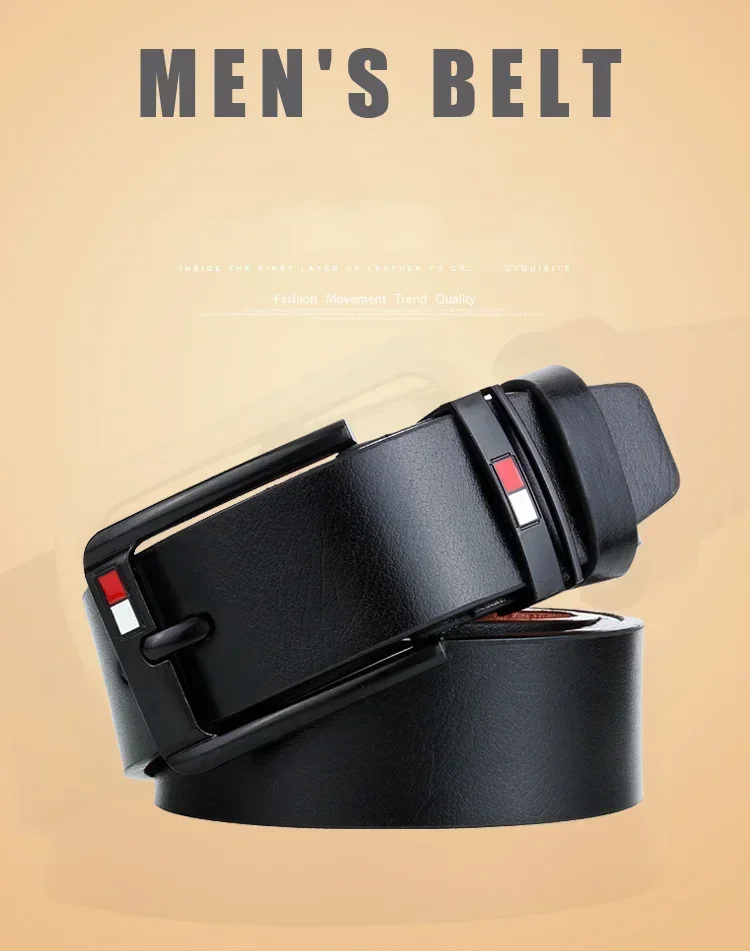 Famous Brand Luxury Designer Belt for Men High Quality Leather Straps Pin Buckle Fancy Vintage Belts for Jeans Leisure Waistband Famous Brand Luxury Designer Belt for Men High Quality Leather Straps Pin Buckle Fancy Vintage Belts for Jeans Leisure Waistband