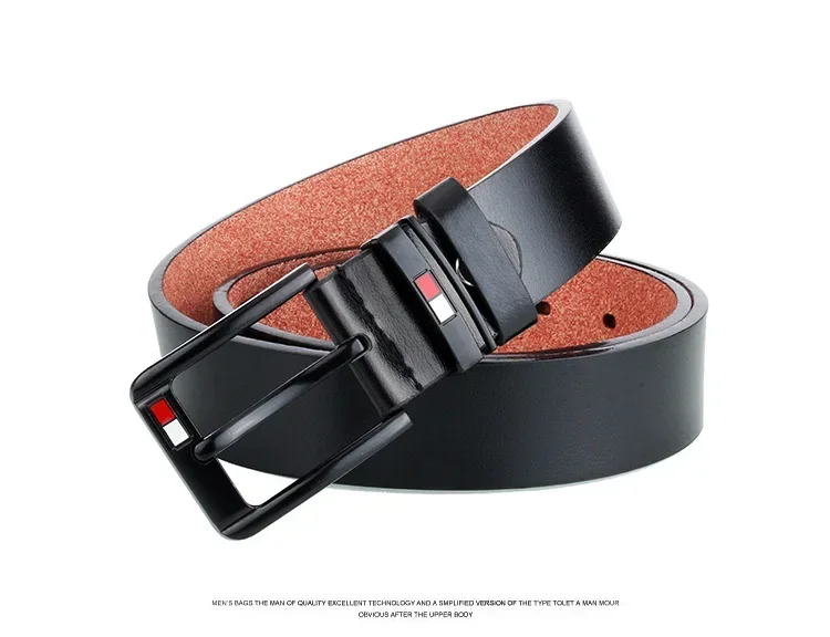 Famous Brand Luxury Designer Belt for Men High Quality Leather Straps Pin Buckle Fancy Vintage Belts for Jeans Leisure Waistband Famous Brand Luxury Designer Belt for Men High Quality Leather Straps Pin Buckle Fancy Vintage Belts for Jeans Leisure Waistband