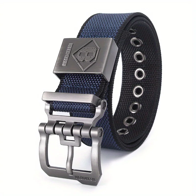 Outdoor High Quality Alloy Pin Buckle Men Belt Nylon Army Belt Men's Training Hunting Military Canvas Belt for Jeans Denim Cargo