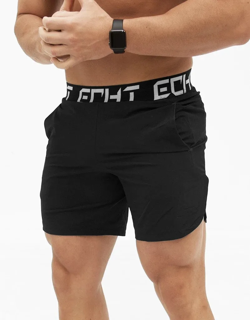 New Men Fitness Bodybuilding Shorts Man Summer Gyms Workout Male Breathable  Quick Dry Sportswear Jogger Beach Short Pants