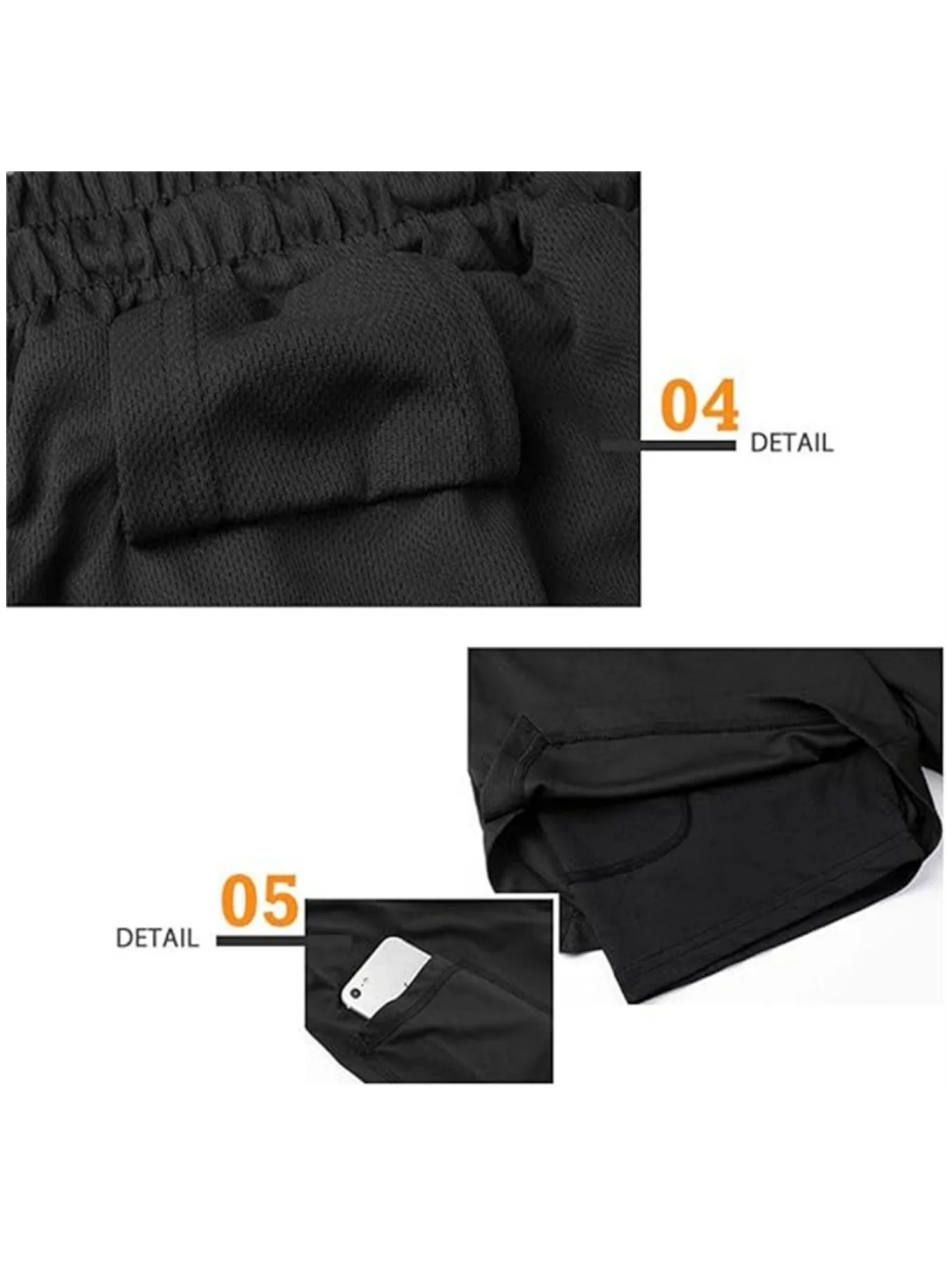 2-in-1 Men's Performance Shorts New Sports Quick Drying Shorts with Phone Pocket Comprehensive Summer Gym Fitness Running Shorts 2-in-1 Men's Performance Shorts New Sports Quick Drying Shorts with Phone Pocket Comprehensive Summer Gym Fitness Running Shorts