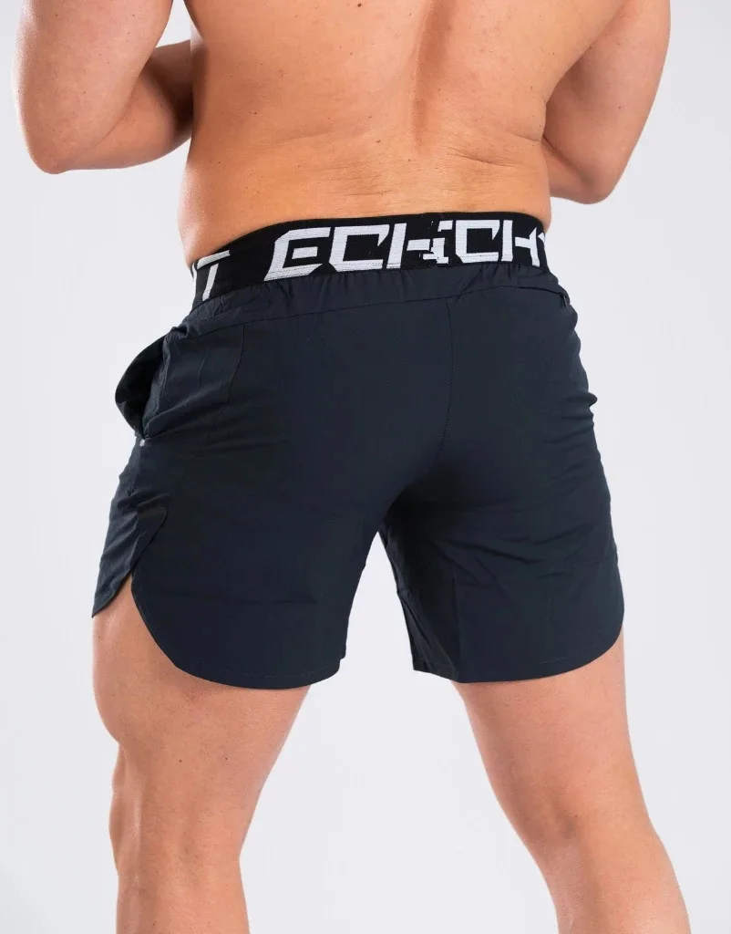New Men Fitness Bodybuilding Shorts Man Summer Gyms Workout Male Breathable  Quick Dry Sportswear Jogger Beach Short Pants