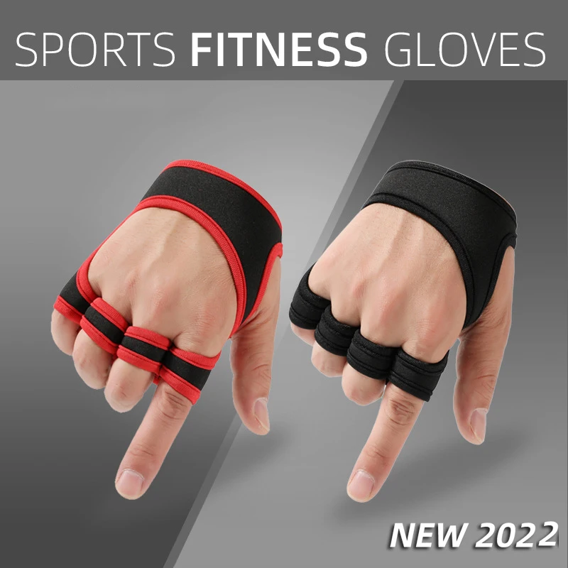 Gym Gloves for Men Women Fitness Weight Lifting Wristband Gloves Body Building Training Sports Exercise Cycling Glove Shockproof