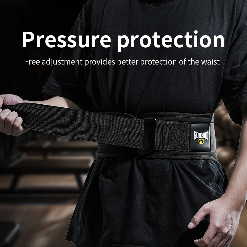 GOUNOD Weight Lifting Belt Back Support Workout Belt  Gym Squats Deadlifts Powerlifting Cross Training For Men Women