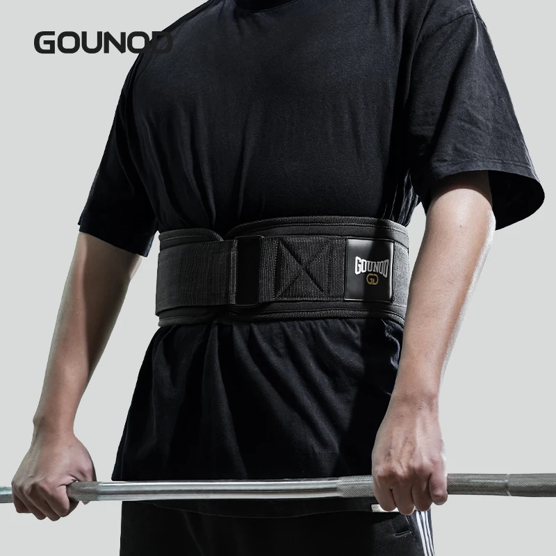 GOUNOD Weight Lifting Belt Back Support Workout Belt  Gym Squats Deadlifts Powerlifting Cross Training For Men Women