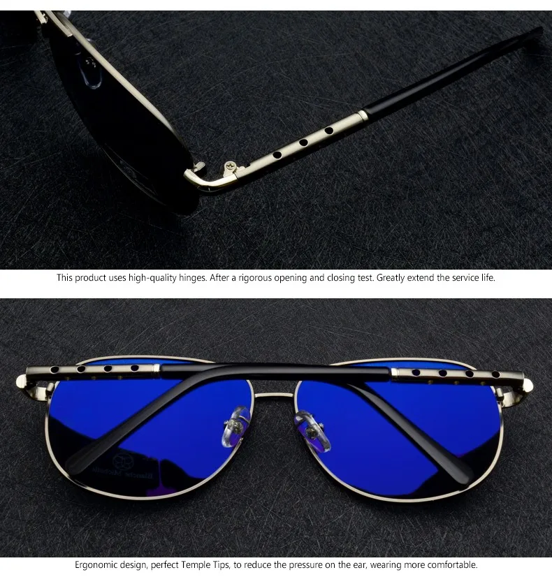 High Quality Sunglasses Men Polarized UV400 Driving Sun Glasses Mens Vintage Anti-glare Sunglass 2024 okulary oculos With Box