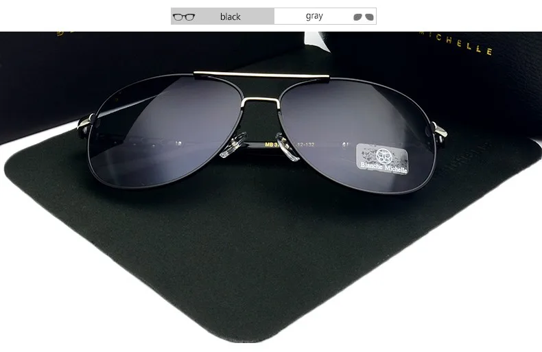 High Quality Sunglasses Men Polarized UV400 Driving Sun Glasses Mens Vintage Anti-glare Sunglass 2024 okulary oculos With Box