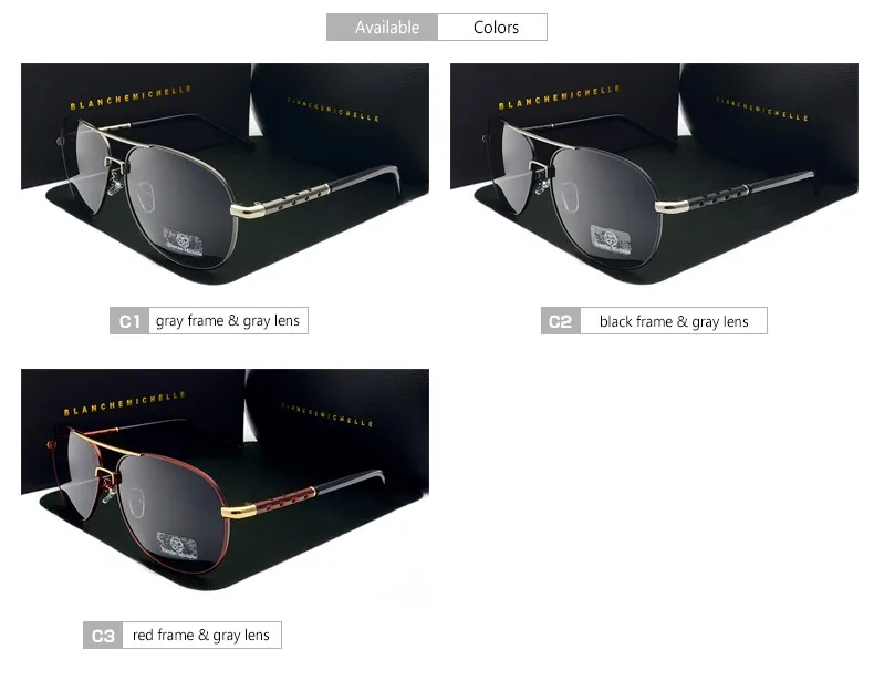 High Quality Sunglasses Men Polarized UV400 Driving Sun Glasses Mens Vintage Anti-glare Sunglass 2024 okulary oculos With Box