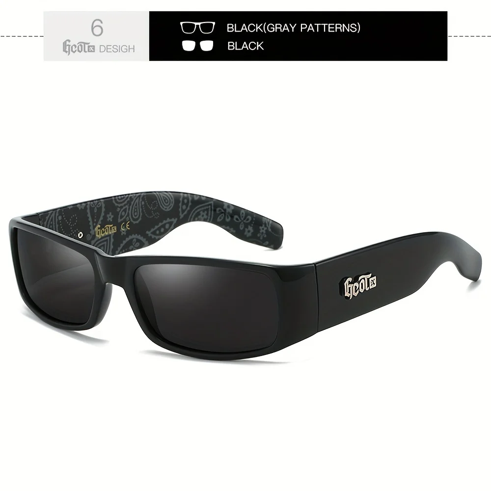 GCOTX Full Rim Polarized Fashion Sunglasses For Men And Women 9 Colors Model 662