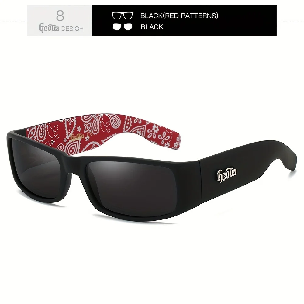 GCOTX Full Rim Polarized Fashion Sunglasses For Men And Women 9 Colors Model 662