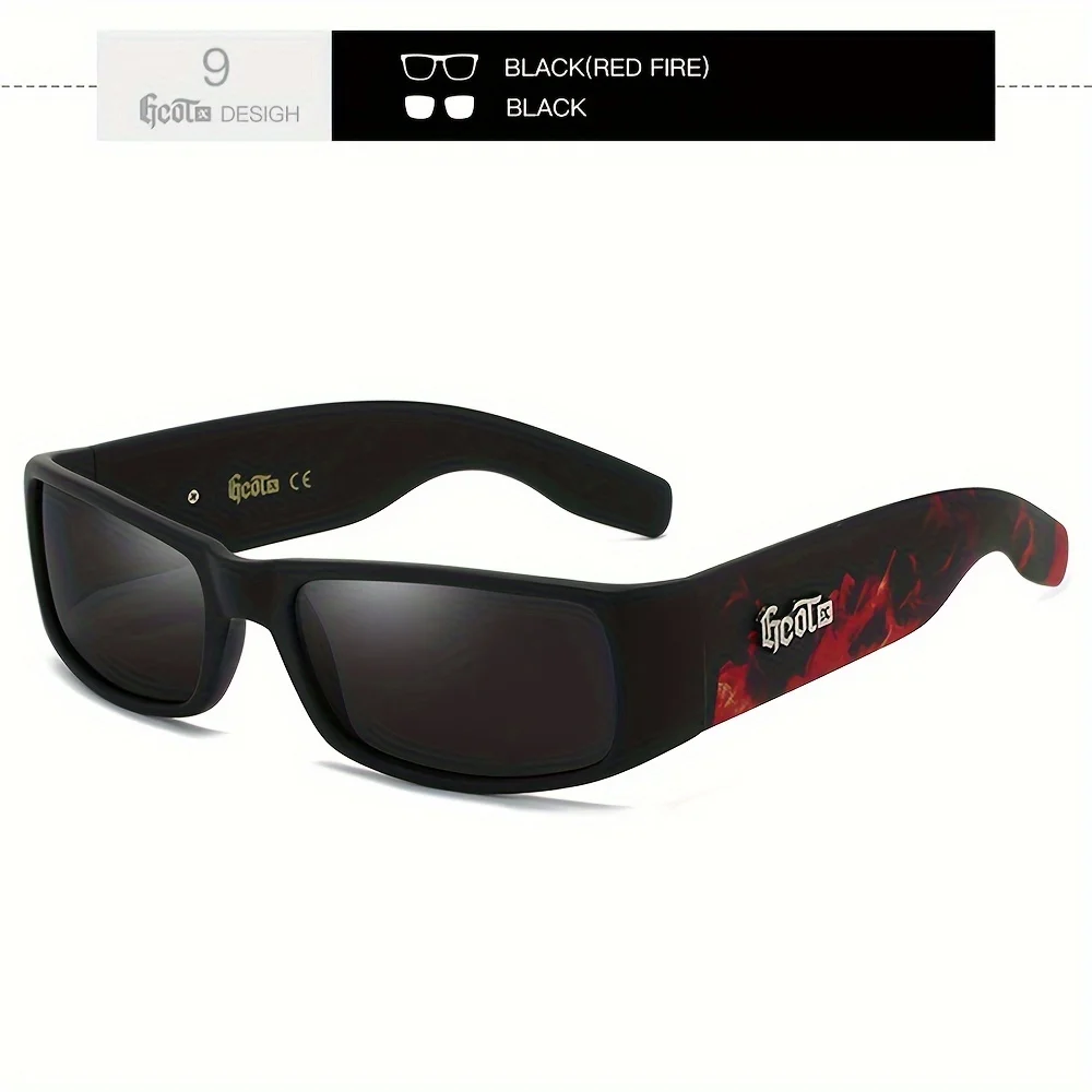GCOTX Full Rim Polarized Fashion Sunglasses For Men And Women 9 Colors Model 662