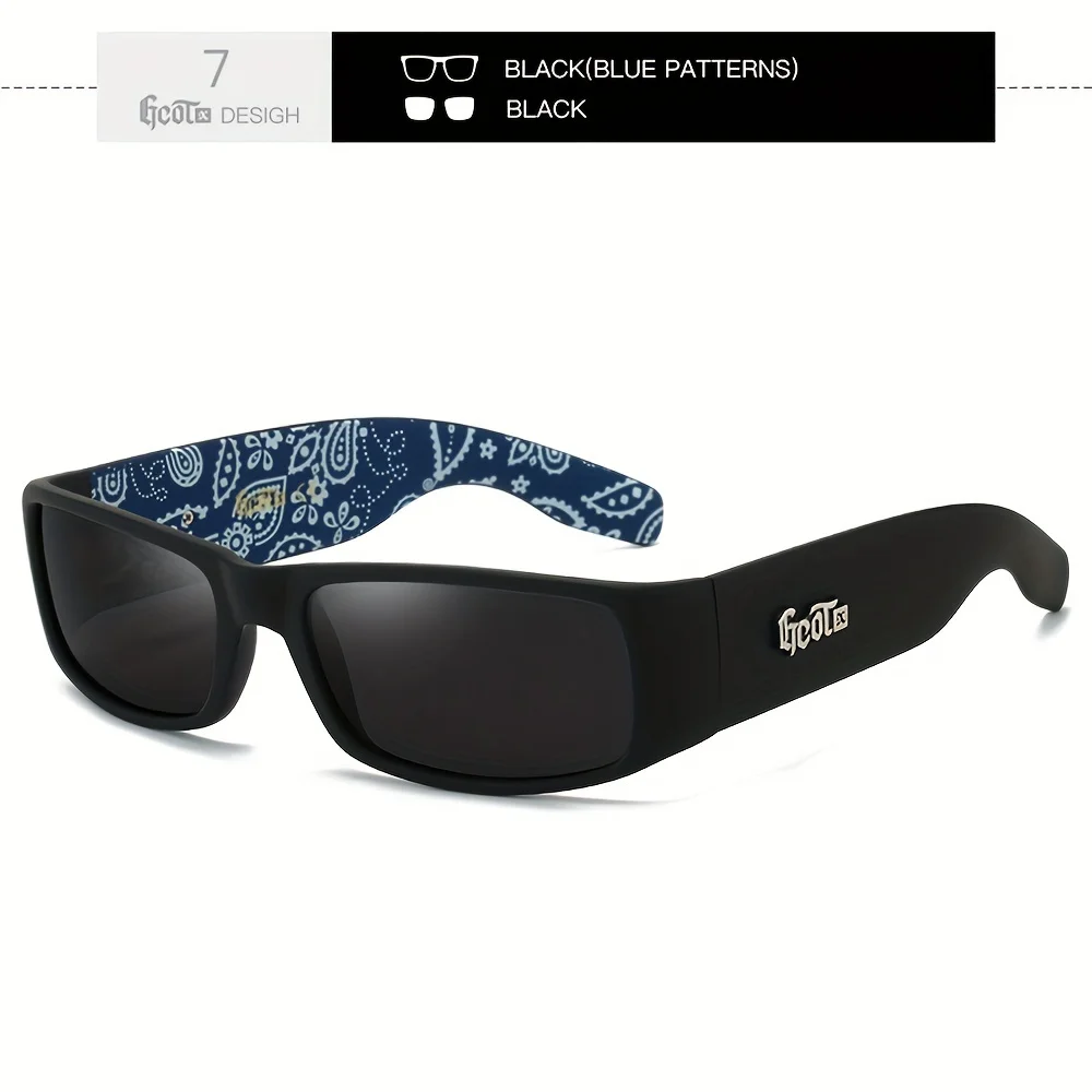 GCOTX Full Rim Polarized Fashion Sunglasses For Men And Women 9 Colors Model 662