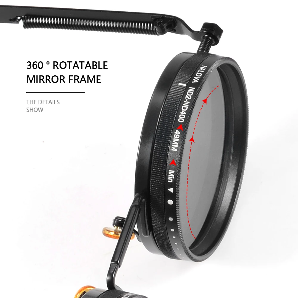 CRIXALIS Polarized Round Sunglasses ND9 Adjustable Dimming Men Women Retro Punk Men's Fishing Eyeglasses Outdoor Shades UV400