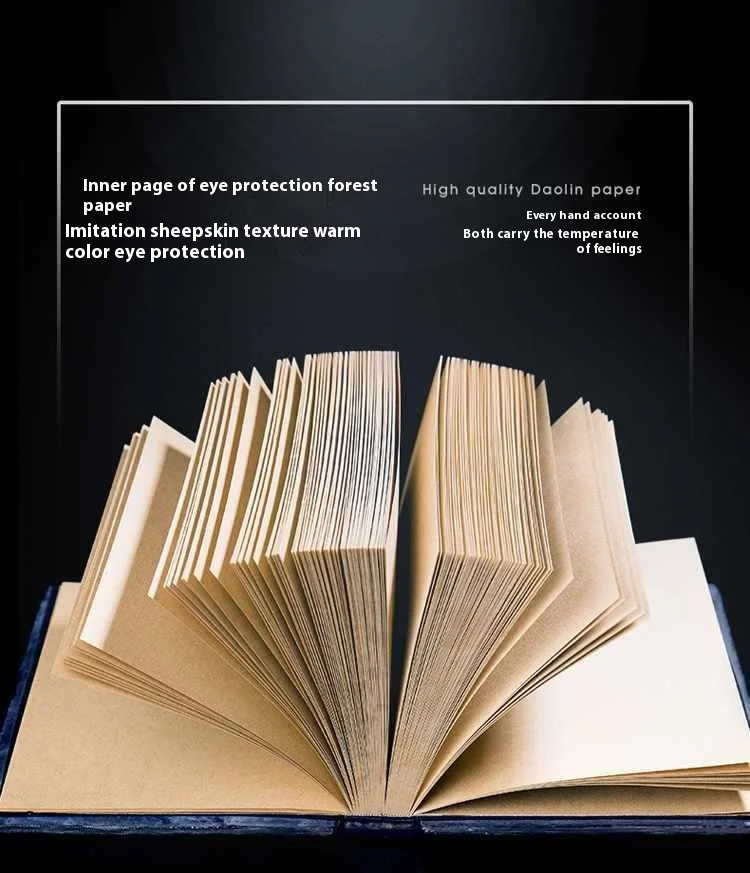 New A5 Manual Account Book Cthulhu Relief Magic Notebook, Three-Dimensional Hand Account Retro Diary, Loose Leaf Gift