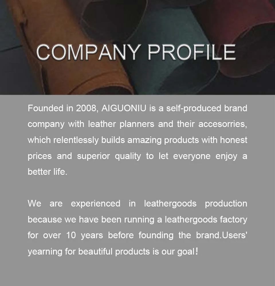 AIGUONIU Genuine Leather Sketchbook Retro Diary Thickened Notebook Classic Handmade Creative Notepad Wholesale