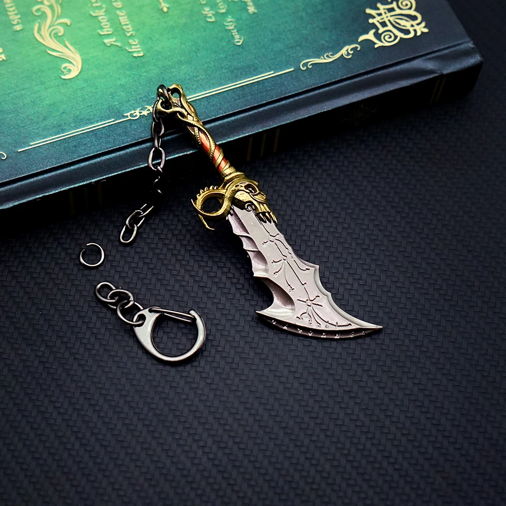 Ragnarok Keychain Thor's Hammer Mjolnir Key Chain Ring Levitan's Axe Keyring Blades of Exile Chaos Game Accessories