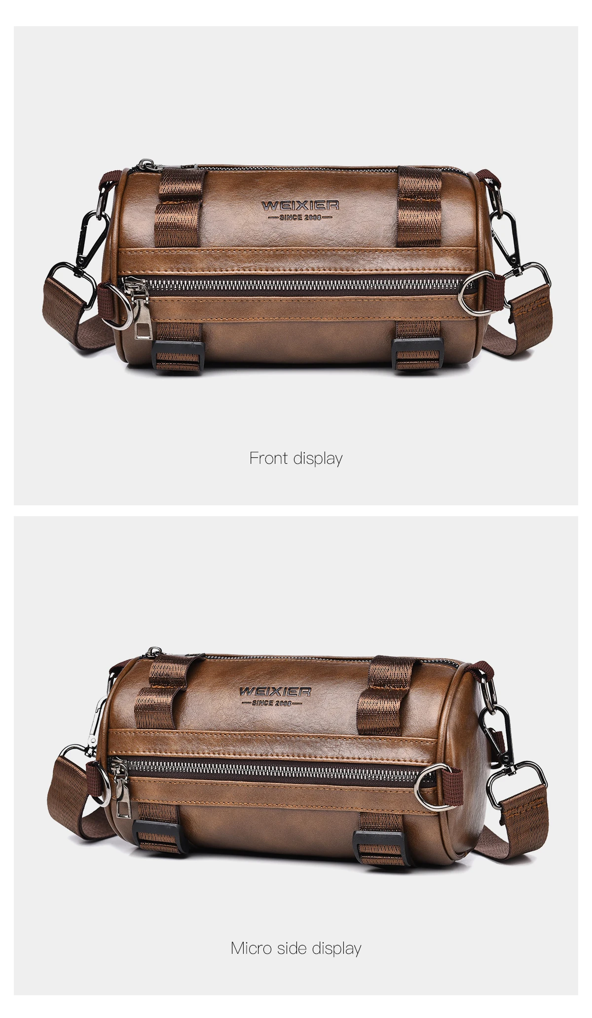 Waterproof USB Crossbody Anti-Theft Short Sports Running Travel Messenger Sling Fashion Designer Chest Bag Shoulder Bag for Men