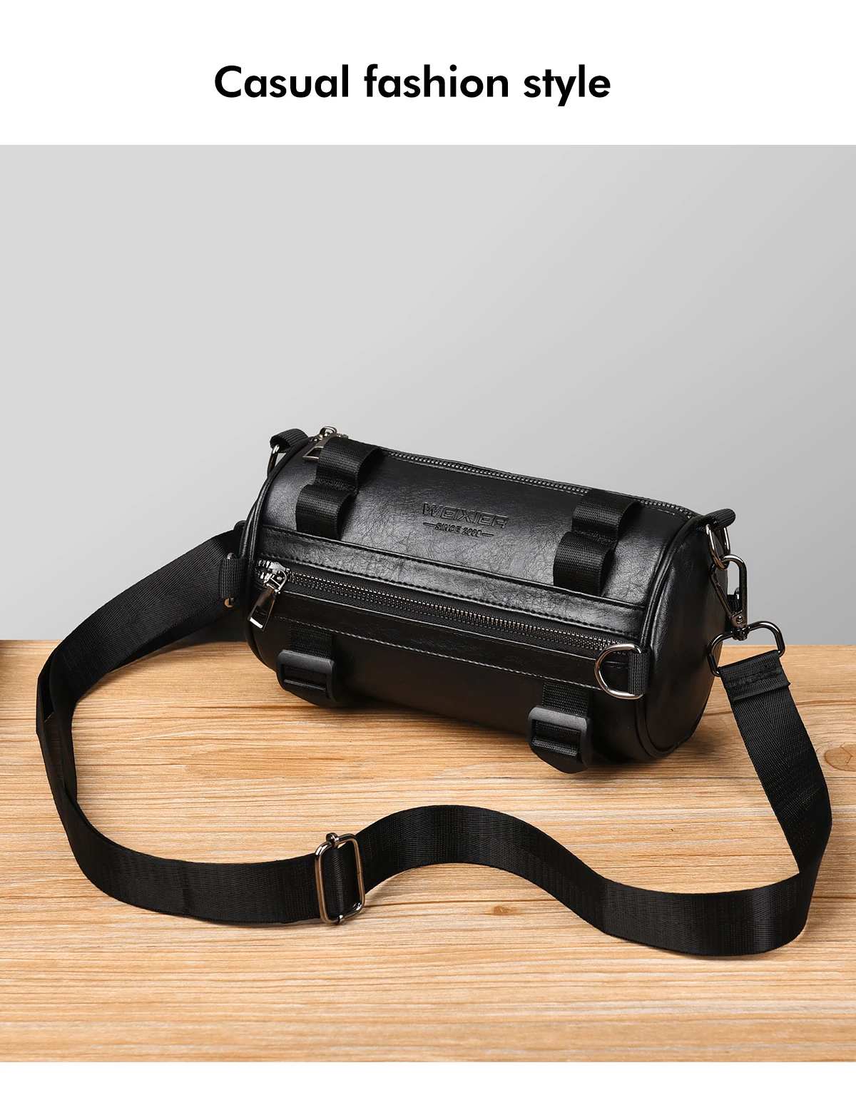 Waterproof USB Crossbody Anti-Theft Short Sports Running Travel Messenger Sling Fashion Designer Chest Bag Shoulder Bag for Men